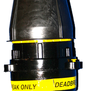 Small Interface Bushing Insert, Hubbell, Class 35 kV, BIL 150 kV, 200 A, 235 Series
