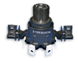 1-Phase Tap Changer 100 AMP Switch with Terminal Post Contact (6) Bolt Tab