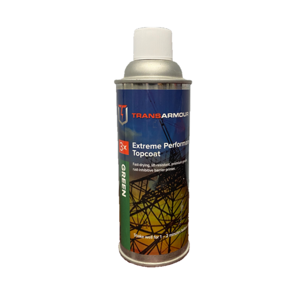 Extreme Performance Topcoat - Aerosol TransArmour Green
