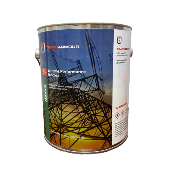 3X Extreme Performance Topcoat - 1 Gallon, TransArmour Green