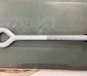 J9516TA16" OVAL EYE BOLT/6" THREAD LENGTH - 3/4"